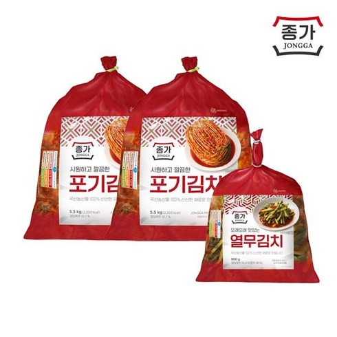 놓치면 후회할 중부식 포기김치 11kg  포기김치(중부식 900g 베스트상품